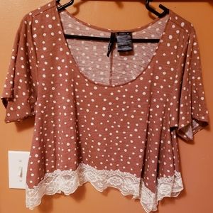Crop Style Top Size Medium EUC